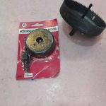 گردبر چوب، همراه دنباله